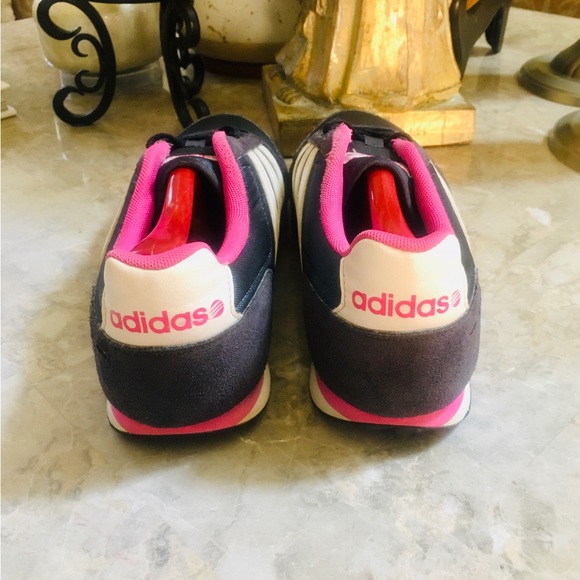 Adidas Womens Neo City Racer Running Shoes Blue F38594 Low Top Lace Up 10 M - Picture 8 of 10